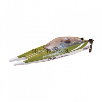 Радиоуправляемый катер Feilun FT016 Racing Boat Green RTR 2.4G - FT016 Радиоуправляемый катер Feilun FT016 Racing Boat Green RTR 2.4G - FT016