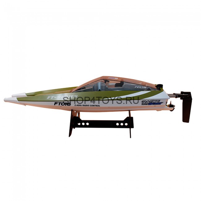 Радиоуправляемый катер Feilun FT016 Racing Boat Green RTR 2.4G - FT016 Радиоуправляемый катер Feilun FT016 Racing Boat Green RTR 2.4G - FT016