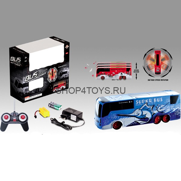 Радиоуправляемый экскурсионный автобус 1:24 - 666-373