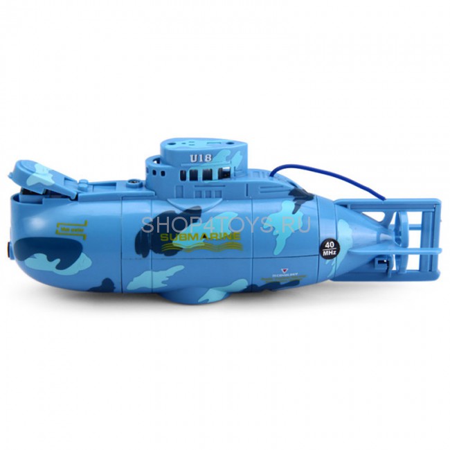 Радиоуправляемая подводная лодка Blue Submarine - CT-3311-BLUE Радиоуправляемая подводная лодка Blue Submarine - CT-3311-BLUE
