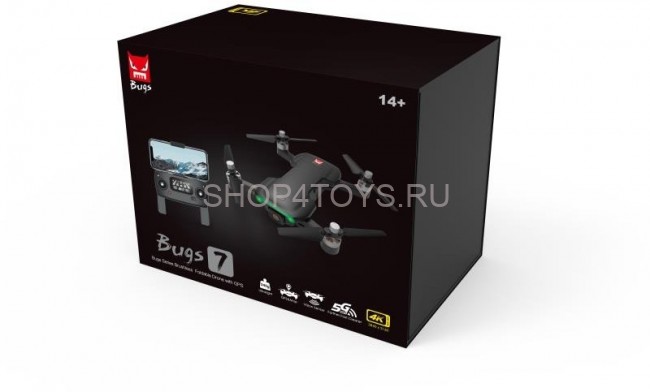Радиоуправляемый квадрокоптер MJX Bugs 7 V2 4K - MJX-B7-V2 Радиоуправляемый квадрокоптер MJX Bugs 7 V2 4K - MJX-B7-V2