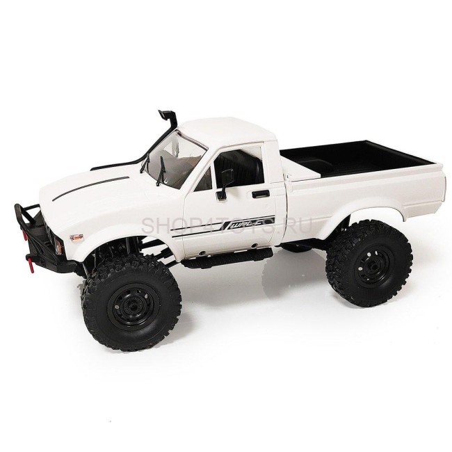 Радиоуправляемая машина WPL пикап Hilux (белый) 4WD 2.4G 1:16 RTR - WPLC-24-1 Радиоуправляемая машина WPL пикап Hilux (белый) 4WD 2.4G 1:16 RTR - WPLC-24-1