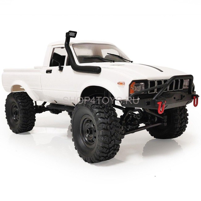 Радиоуправляемая машина WPL пикап Hilux (белый) 4WD 2.4G 1:16 RTR - WPLC-24-1 Радиоуправляемая машина WPL пикап Hilux (белый) 4WD 2.4G 1:16 RTR - WPLC-24-1