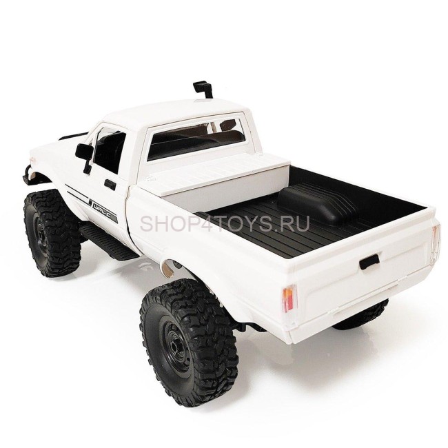 Радиоуправляемая машина WPL пикап Hilux (белый) 4WD 2.4G 1:16 RTR - WPLC-24-1 Радиоуправляемая машина WPL пикап Hilux (белый) 4WD 2.4G 1:16 RTR - WPLC-24-1
