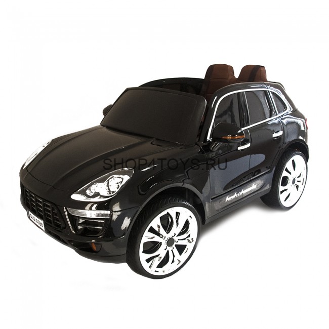 Детский электромобиль  Порше Porsche Macan S Black 12V 2.4G - QLS-8588 Детский электромобиль  Порше Porsche Macan S Black 12V 2.4G - QLS-8588