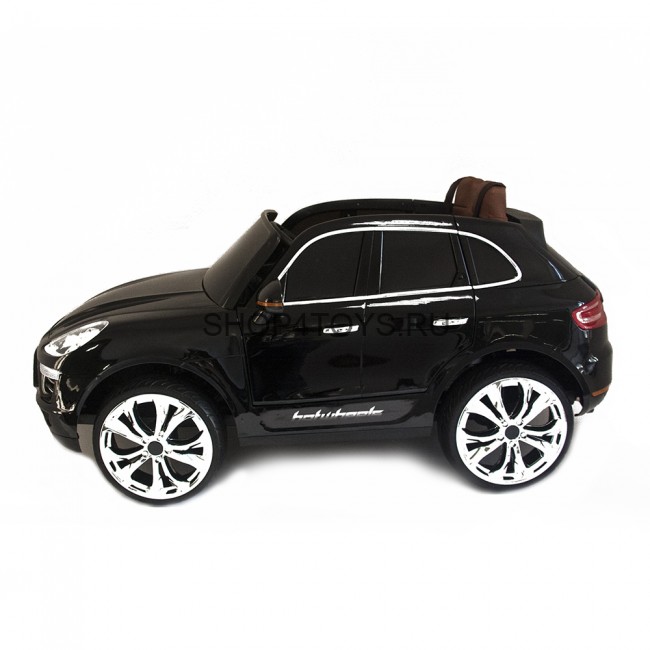 Детский электромобиль  Порше Porsche Macan S Black 12V 2.4G - QLS-8588 Детский электромобиль  Порше Porsche Macan S Black 12V 2.4G - QLS-8588