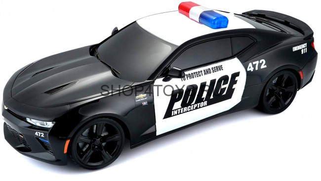 Радиоуправляемая машина Chevrolet Camaro Полиция (с мигалками) 1:14 - 81276 Радиоуправляемая машина Chevrolet Camaro Полиция (с мигалками) 1:14 - 81276
