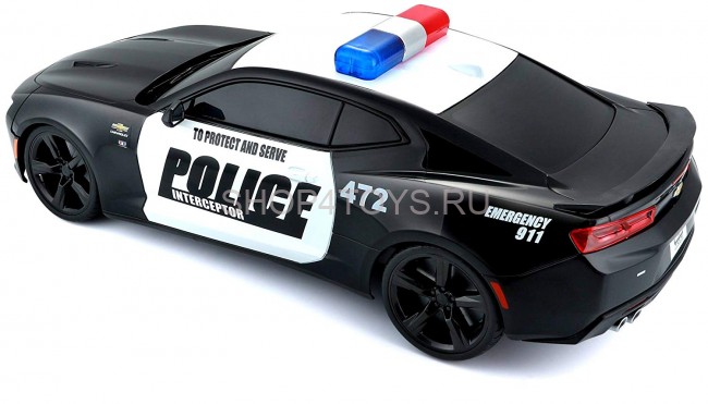Радиоуправляемая машина Chevrolet Camaro Полиция (с мигалками) 1:14 - 81276 Радиоуправляемая машина Chevrolet Camaro Полиция (с мигалками) 1:14 - 81276