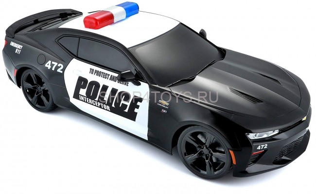 Радиоуправляемая машина Chevrolet Camaro Полиция (с мигалками) 1:14 - 81276 Радиоуправляемая машина Chevrolet Camaro Полиция (с мигалками) 1:14 - 81276