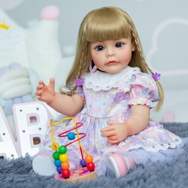Реборн силиконовая девочка Беатрис