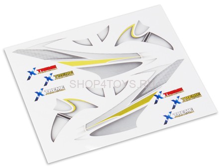 Наклейки для кабины Xtreme Black - ESL401-BS