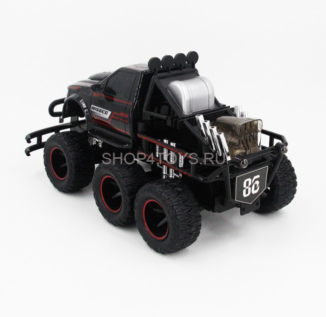 Радиоуправляемая машина джип 6х6 YED Black Thunder Speed WE-7 - YE81401 Радиоуправляемая машина джип 6х6 YED Black Thunder Speed WE-7 - YE81401