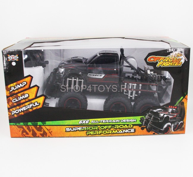 Радиоуправляемая машина джип 6х6 YED Black Thunder Speed WE-7 - YE81401 Радиоуправляемая машина джип 6х6 YED Black Thunder Speed WE-7 - YE81401