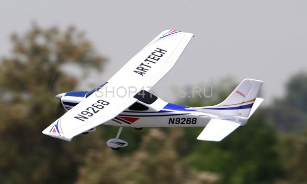 Радиоуправляемый самолет Art-Tech Cessna 182 Brushless EPS 2.4G - 21016 Радиоуправляемый самолет Art-Tech Cessna 182 Brushless EPS 2.4G - 21016