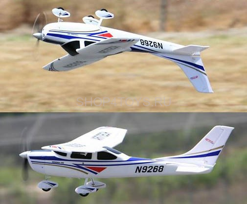 Радиоуправляемый самолет Art-Tech Cessna 182 Brushless EPS 2.4G - 21016 Радиоуправляемый самолет Art-Tech Cessna 182 Brushless EPS 2.4G - 21016