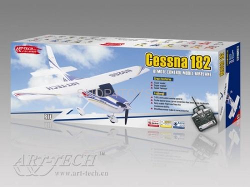 Радиоуправляемый самолет Art-Tech Cessna 182 Brushless EPS 2.4G - 21016 Радиоуправляемый самолет Art-Tech Cessna 182 Brushless EPS 2.4G - 21016