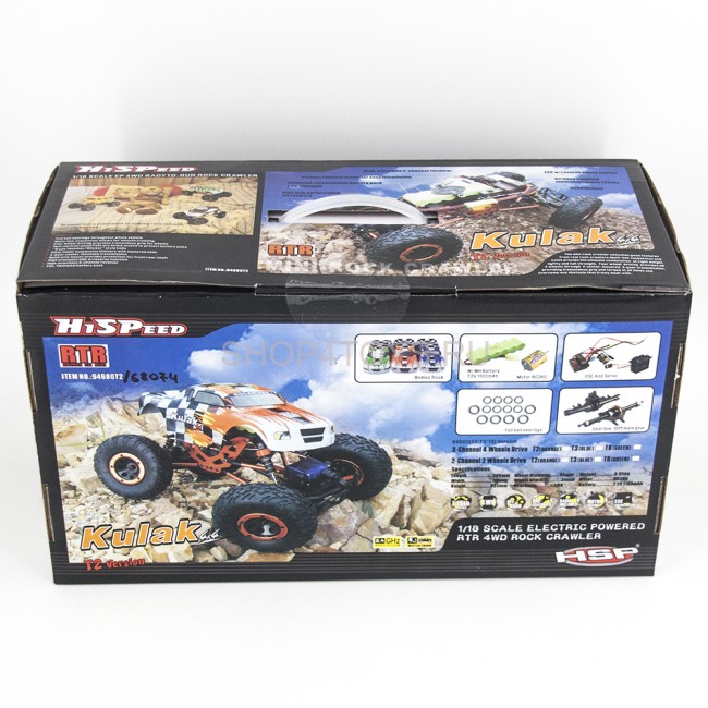 Радиоуправляемый краулер HSP Kulak 2WS Crawler Car 1:18 2.4G - 94680T2-68092 Радиоуправляемый краулер HSP Kulak 2WS Crawler Car 1:18 2.4G - 94680T2-68092