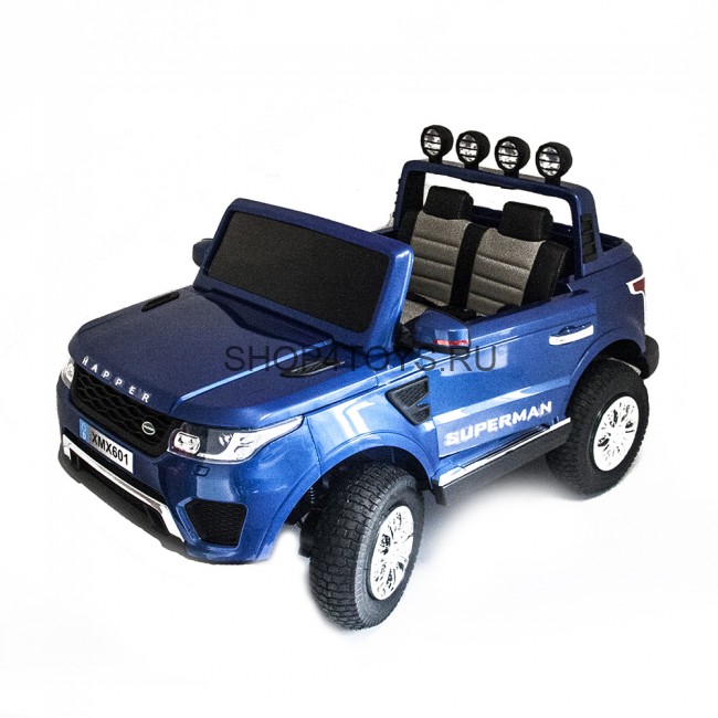 Детский электромобиль Range Rover Sport Blue 4WD 12V 2.4G - XMX601 Детский электромобиль Range Rover Sport Blue 4WD 12V 2.4G - XMX601