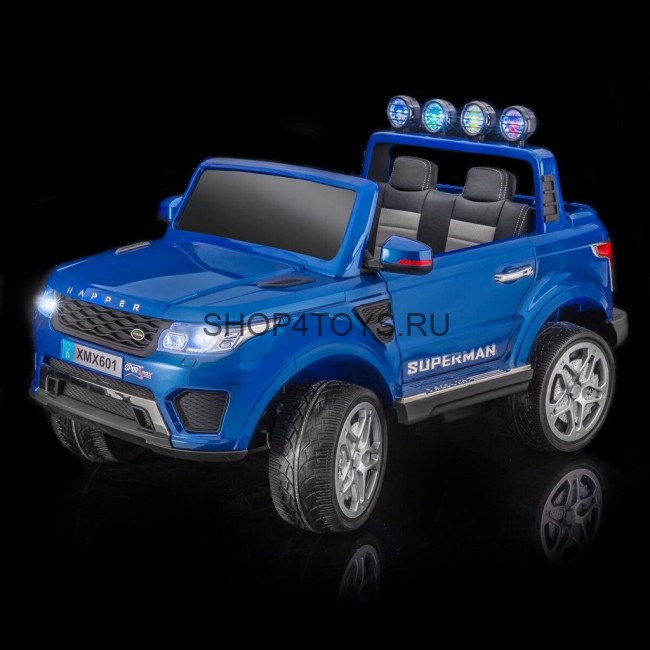 Детский электромобиль Range Rover Sport Blue 4WD 12V 2.4G - XMX601 Детский электромобиль Range Rover Sport Blue 4WD 12V 2.4G - XMX601