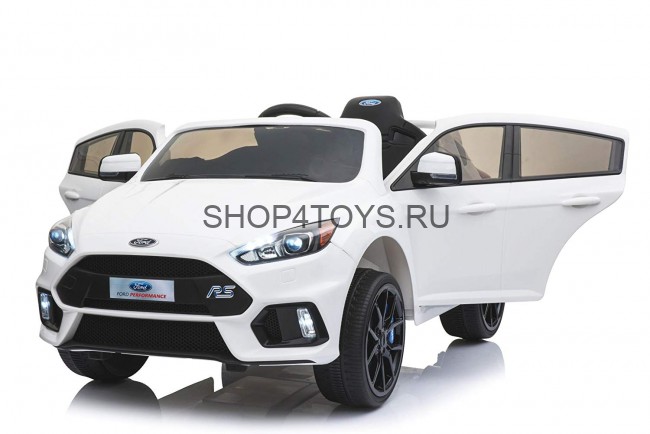 Детский электромобиль Dake Ford Focus RS White 12V 2.4G - F777-WHITE Детский электромобиль Dake Ford Focus RS White 12V 2.4G - F777-WHITE