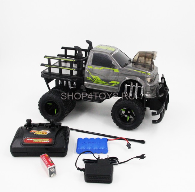 Радиоуправляемая машина джип 6х6 YED Grey Sky Thunder WE-8 Truck - YE81404 Радиоуправляемая машина джип 6х6 YED Grey Sky Thunder WE-8 Truck - YE81404