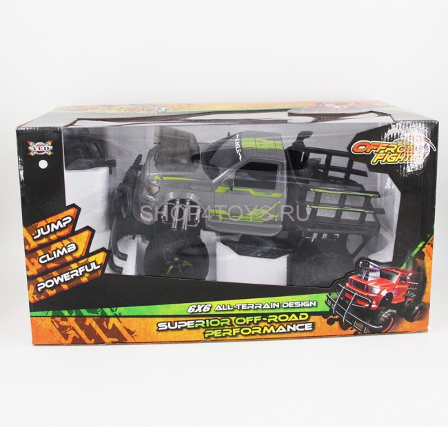 Радиоуправляемая машина джип 6х6 YED Grey Sky Thunder WE-8 Truck - YE81404 Радиоуправляемая машина джип 6х6 YED Grey Sky Thunder WE-8 Truck - YE81404