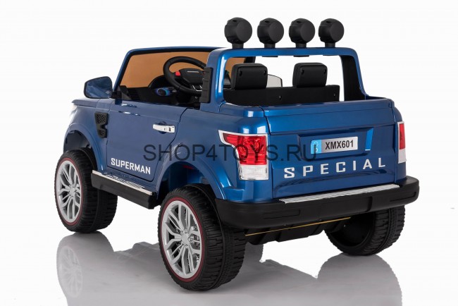 Детский электромобиль Range Rover Sport Blue 4WD 12V 2.4G - XMX601-BLUE Детский электромобиль Range Rover Sport Blue 4WD 12V 2.4G - XMX601-BLUE
