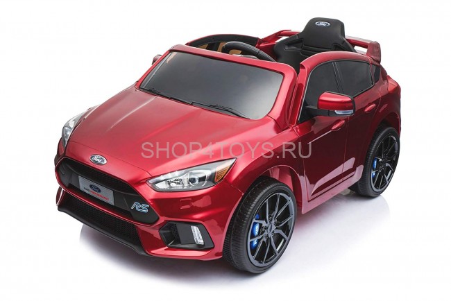 Детский электромобиль Dake Ford Focus RS Wine Red 12V 2.4G - F777-RED Детский электромобиль Dake Ford Focus RS Wine Red 12V 2.4G - F777-RED