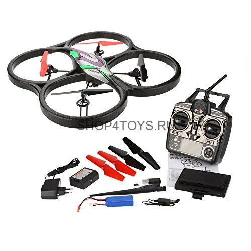 Радиоуправляемый коптер WLToys V666N FPV Camera UFO Barometer Sensor 2.4G - V666N Радиоуправляемый коптер WLToys V666N FPV Camera UFO Barometer Sensor 2.4G - V666N