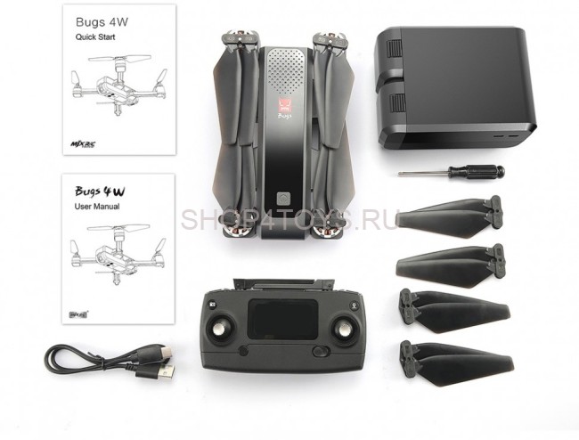 Квадрокоптер MJX Bugs B4W WiFi FPV GPS с сумкой - MJX-B4W-BAG Квадрокоптер MJX Bugs B4W WiFi FPV GPS с сумкой - MJX-B4W-BAG