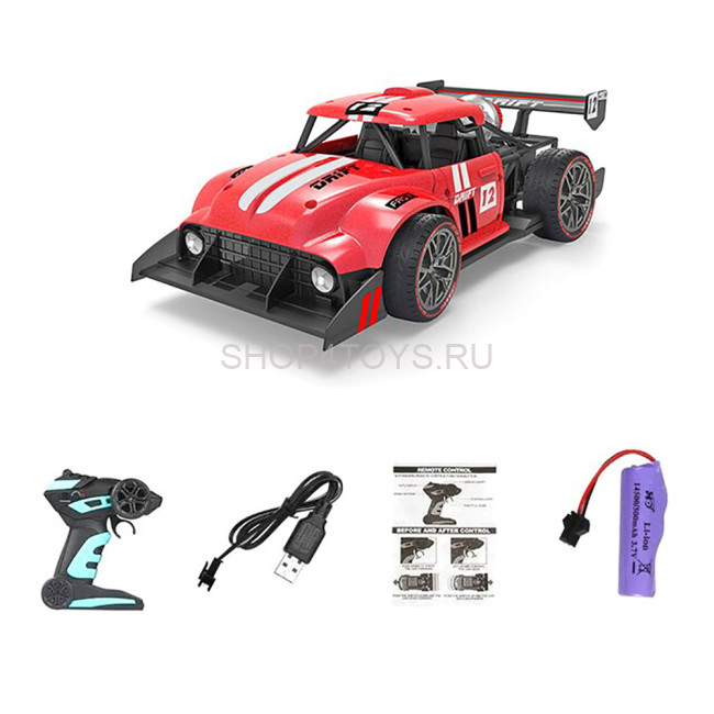 Радиоуправляемый спортивный пикап (красный, пар) 2.4G - HD3400-RED Радиоуправляемый спортивный пикап (красный, пар) 2.4G - HD3400-RED