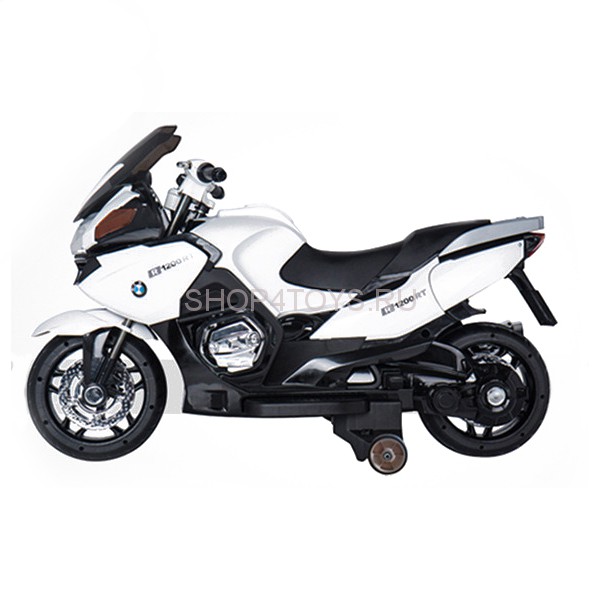Детский электромобиль мотоцикл BMW R1200RT White 12V - HZB-118 Детский электромобиль мотоцикл BMW R1200RT White 12V - HZB-118