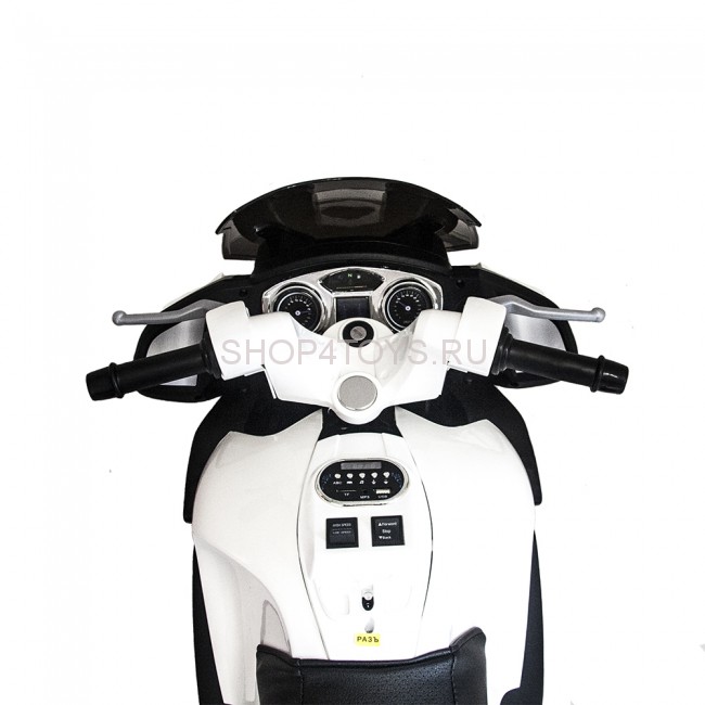 Детский электромобиль мотоцикл BMW R1200RT White 12V - HZB-118 Детский электромобиль мотоцикл BMW R1200RT White 12V - HZB-118
