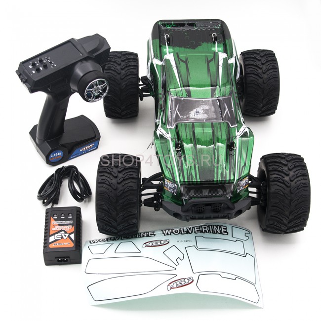Радиоуправляемый джип HSP Wolverine PRO 4WD 1:10 2.4G - 94701PRO-70196 Радиоуправляемый джип HSP Wolverine PRO 4WD 1:10 2.4G - 94701PRO-70196