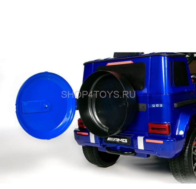 Электромобиль Mercedes-Benz G63 AMG 12V - BBH-0002-BLUE-PAINT Электромобиль Mercedes-Benz G63 AMG 12V - BBH-0002-BLUE-PAINT