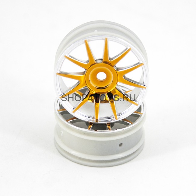 Колесные диски HSP (хром с золотом)  2 шт - 82827PL