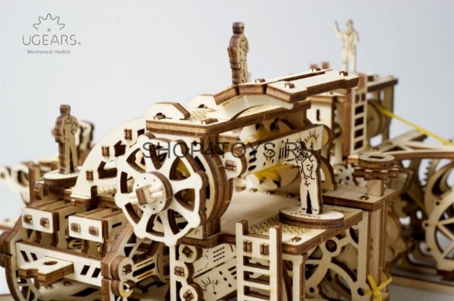 Деревянный 3D конструктор Ugears "Фабрика Роботов" - 70039 Деревянный 3D конструктор Ugears "Фабрика Роботов" - 70039