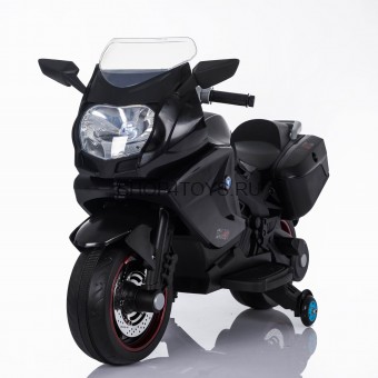 Детский электромобиль мотоцикл BMW K1200GT Black 12V - XMX316-BLACK Детский электромобиль мотоцикл BMW K1200GT Black 12V - XMX316-BLACK
