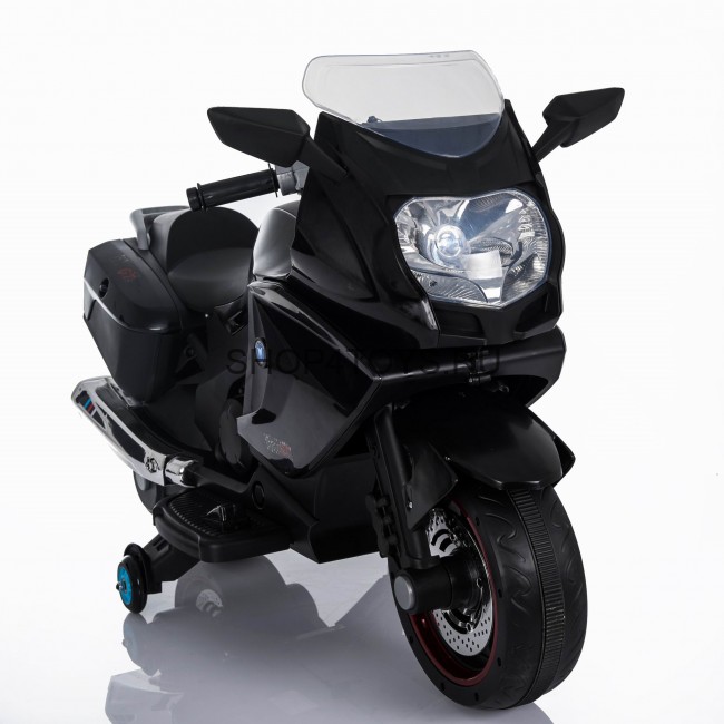 Детский электромобиль мотоцикл BMW K1200GT Black 12V - XMX316-BLACK Детский электромобиль мотоцикл BMW K1200GT Black 12V - XMX316-BLACK