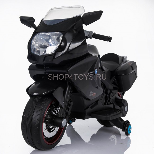 Детский электромобиль мотоцикл BMW K1200GT Black 12V - XMX316-BLACK Детский электромобиль мотоцикл BMW K1200GT Black 12V - XMX316-BLACK
