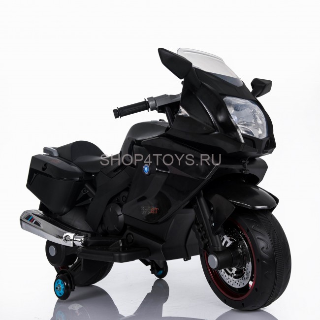 Детский электромобиль мотоцикл BMW K1200GT Black 12V - XMX316-BLACK Детский электромобиль мотоцикл BMW K1200GT Black 12V - XMX316-BLACK