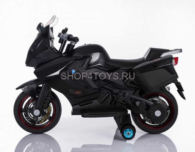Детский электромобиль мотоцикл BMW K1200GT Black 12V - XMX316-BLACK Детский электромобиль мотоцикл BMW K1200GT Black 12V - XMX316-BLACK