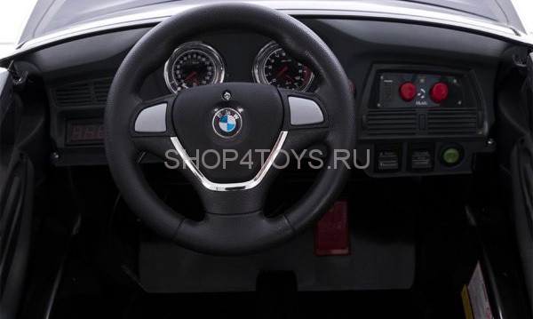 Радиоуправляемый детский электромобиль Джип BMW X6 12V - JJ258 Радиоуправляемый детский электромобиль Джип BMW X6 12V - JJ258