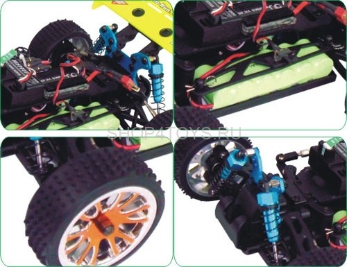 Радиоуправляемая багги HSP Troian PRO 4WD 1:16 - 94185PRO - 2.4G