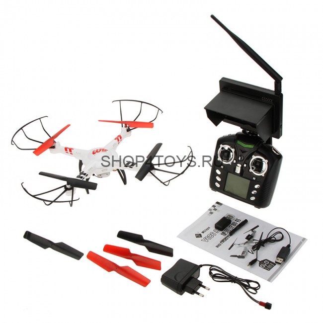 Радиоуправляемый квадрокоптер WLToys V686G FPV Camera UFO 2.4G - V686G Радиоуправляемый квадрокоптер WLToys V686G FPV Camera UFO 2.4G - V686G