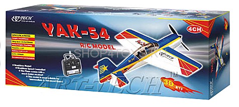 Радиоуправляемый самолет Art-tech Як-54 EPS 2.4G - 21071 Радиоуправляемый самолет Art-tech Як-54 EPS 2.4G - 21071