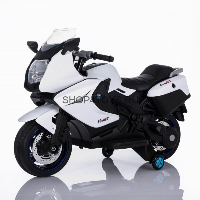 Детский электромобиль мотоцикл BMW K1200GT White 12V - XMX316-WHITE Детский электромобиль мотоцикл BMW K1200GT White 12V - XMX316-WHITE