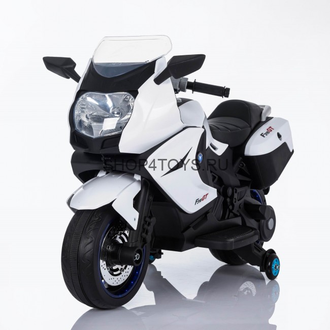 Детский электромобиль мотоцикл BMW K1200GT White 12V - XMX316-WHITE Детский электромобиль мотоцикл BMW K1200GT White 12V - XMX316-WHITE