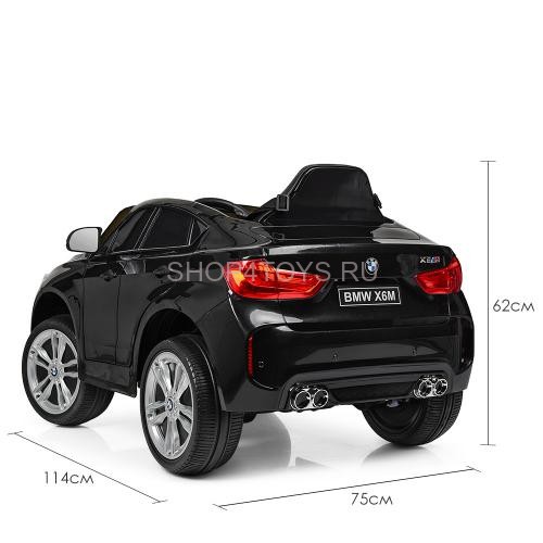 Детский электромобиль BMW X6M Black - JJ2199 Детский электромобиль BMW X6M Black - JJ2199