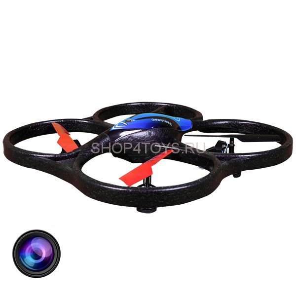 Радиоуправляемый мини квадрокоптер WLtoys Mini UFO с камерой - V606C Радиоуправляемый мини квадрокоптер WLtoys Mini UFO с камерой - V606C